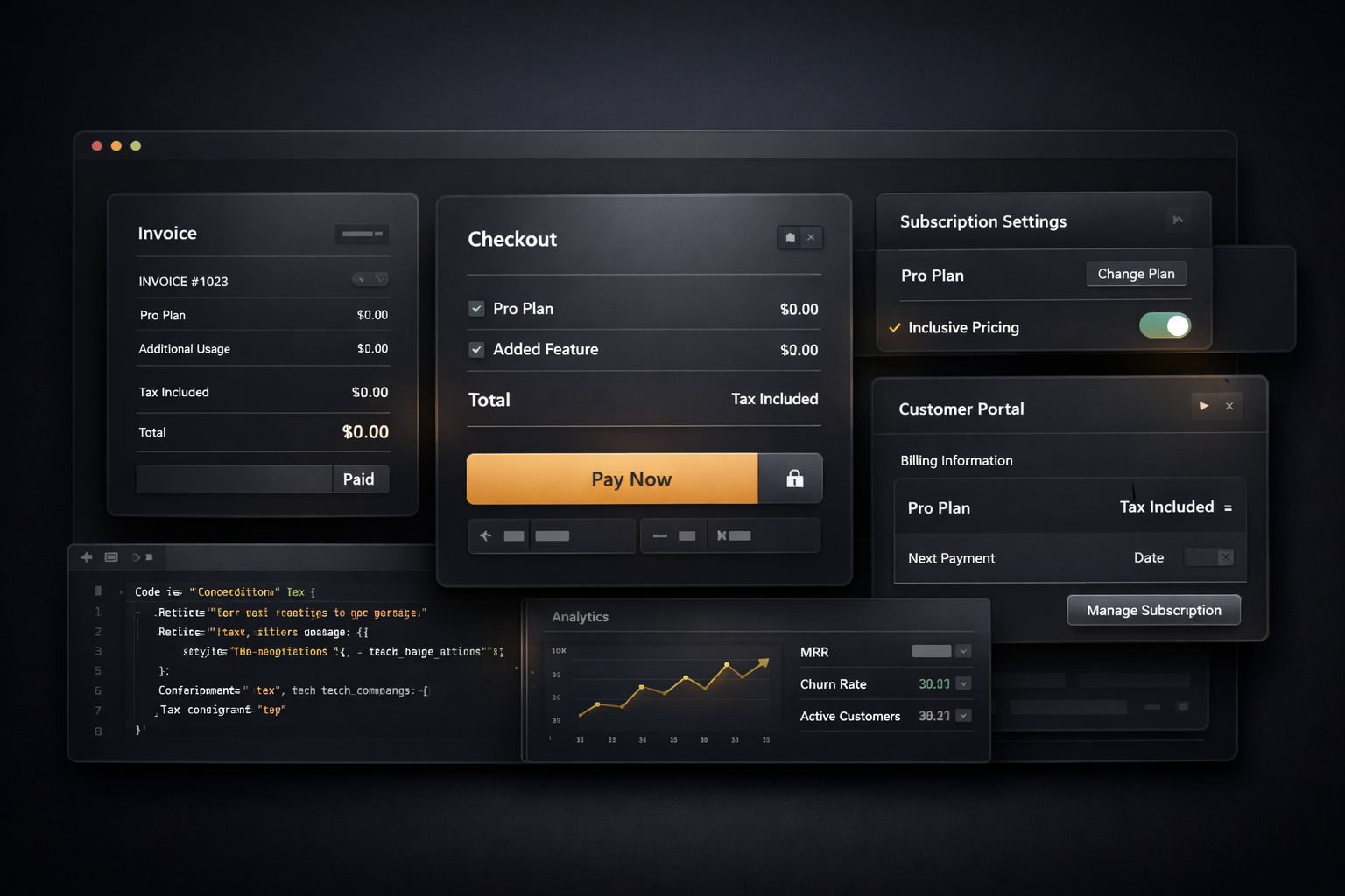 Stripe Tax (inclusive pricing)