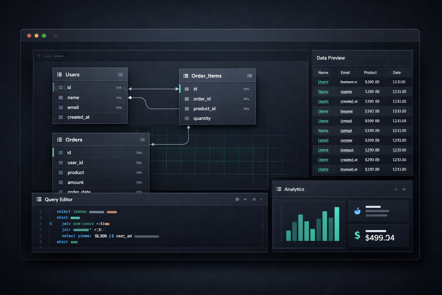 Database seed script