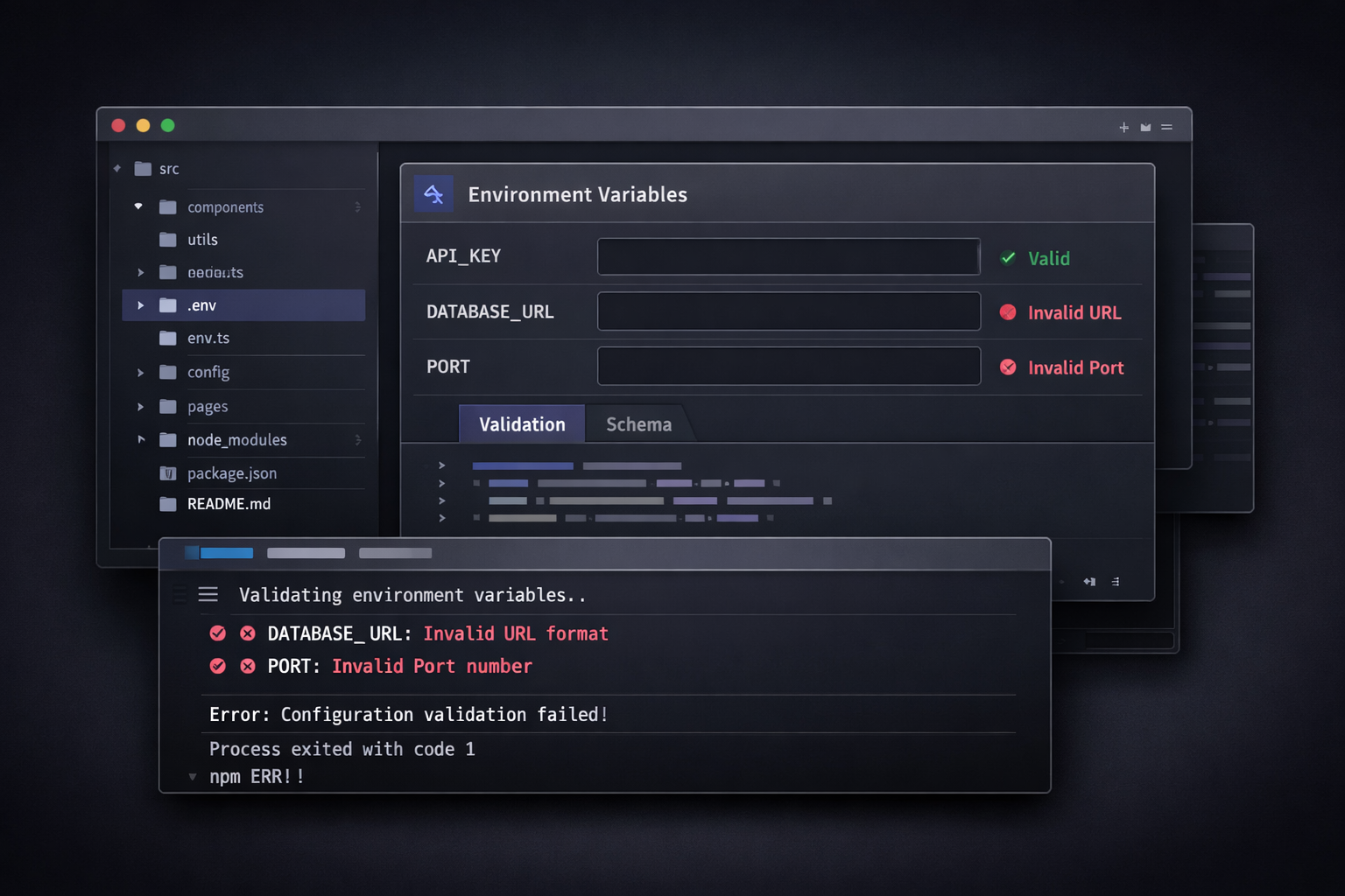 Type-safe environment variables