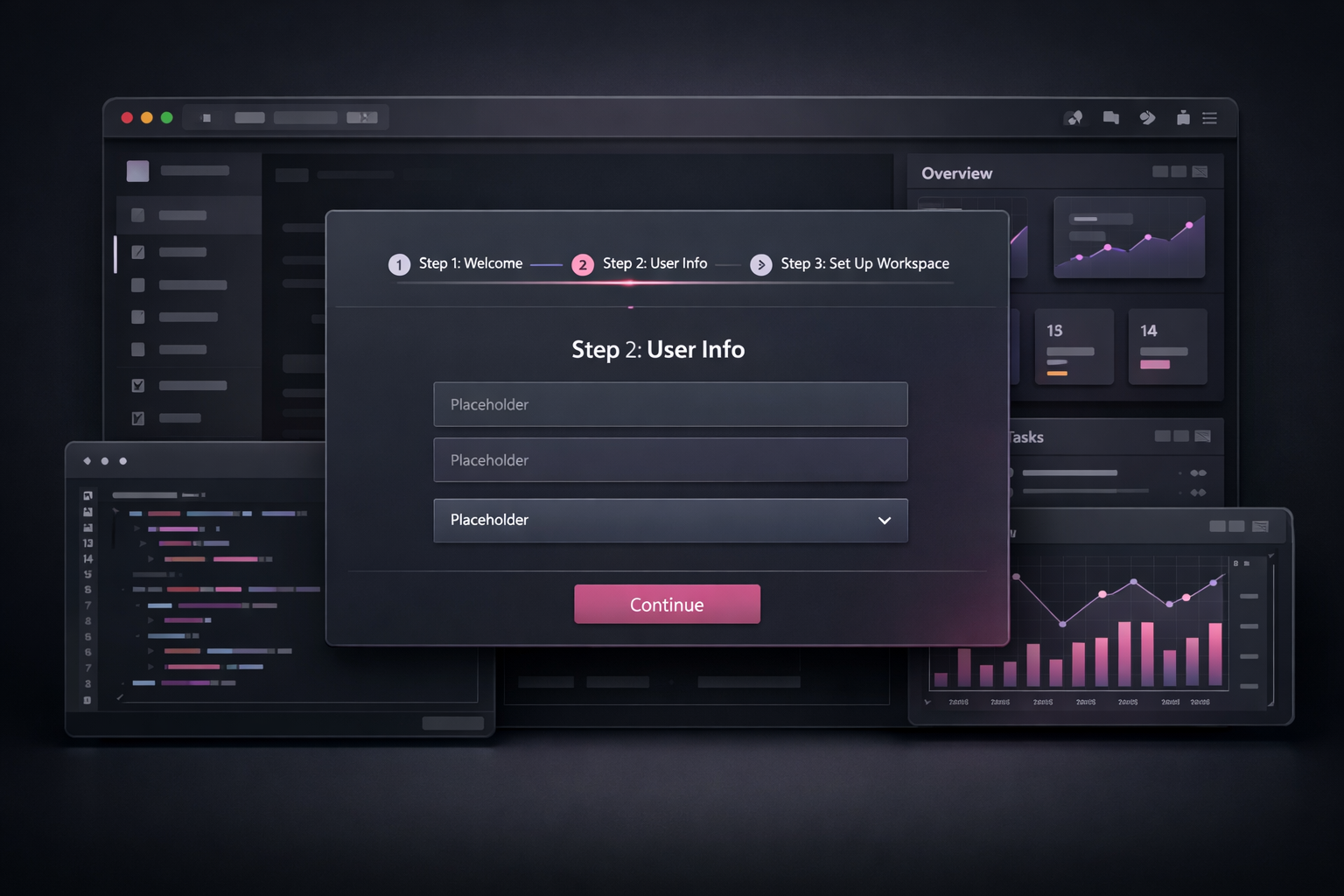 User onboarding flow